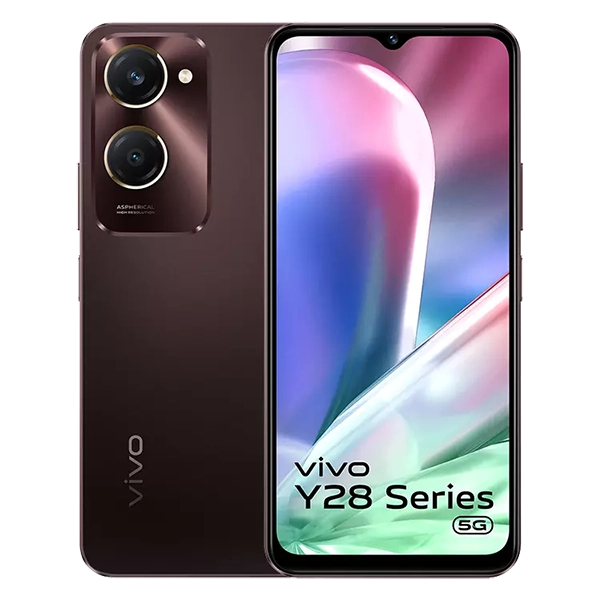 Buy Vivo Y28S 5G 8GB+128GB Vintage Red Mobile Phone - Vasanth & Co