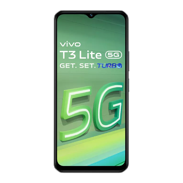 Buy Vivo T3 Lite 5G 6GB+128GB Majestic Black Mobile Phone - Vasanth & Co