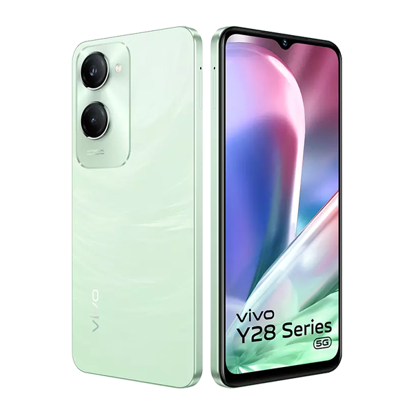 Buy Vivo Y28E 5G 4GB+128GB Breeze Green Mobile Phone - Vasanth & Co