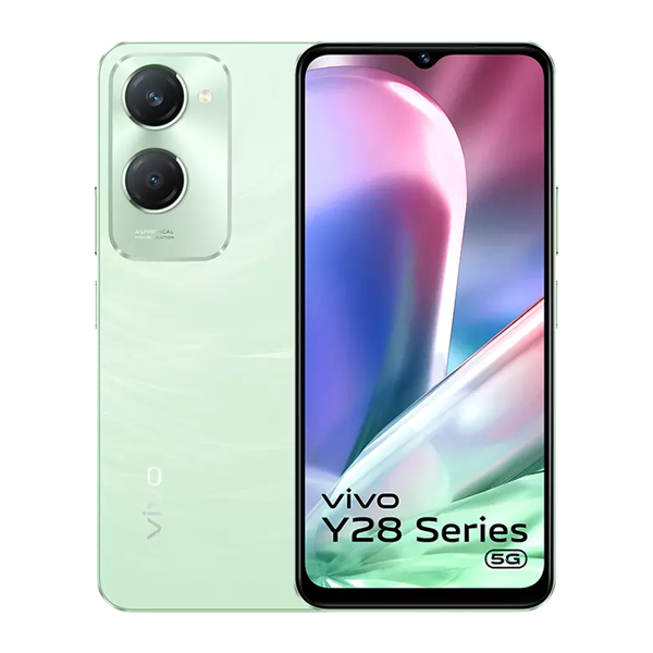 Buy Vivo Y28E 5G 4GB+64GB Breeze Green Mobile Phone - Vasanth & Co