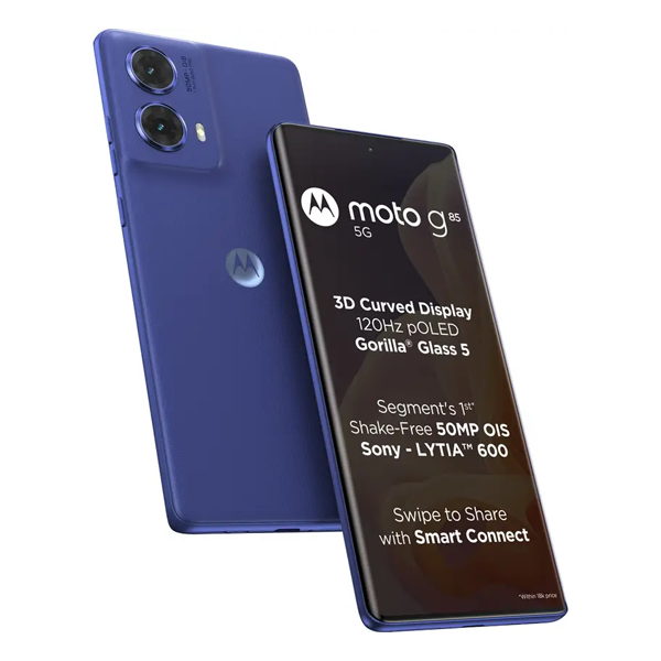 Buy Motorola G85 8GB 128GB Blue Mobile Phone – Vasanth & Co