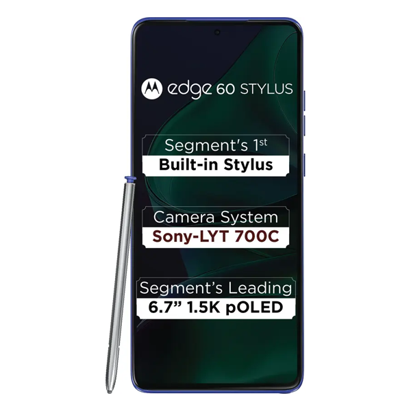 Buy Motorola Edge 60 Stylus 8GB 256GB Surf the Web Mobile Phone – Vasanth & Co
