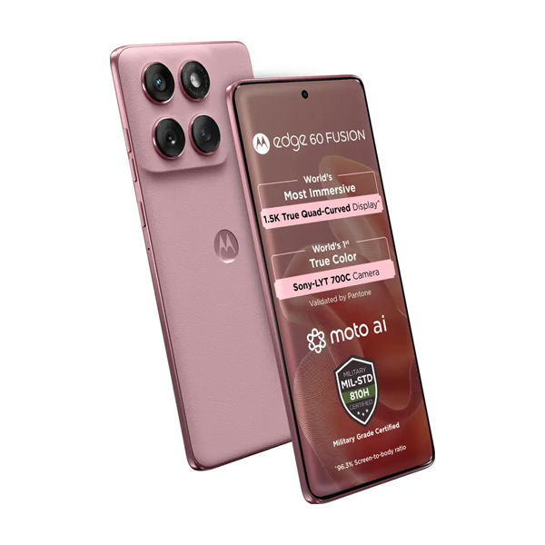 Buy Motorola Edge 60 Fusion 8GB 256GB Zephyr Mobile Phone – Vasanth & Co