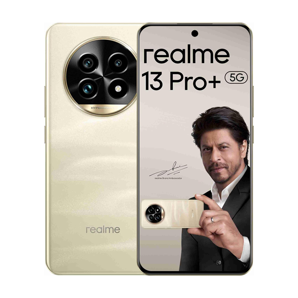 Buy Realme 13 Pro+ 5G 8GB 256GB Monet Gold Mobile Phone – Vasanth & Co