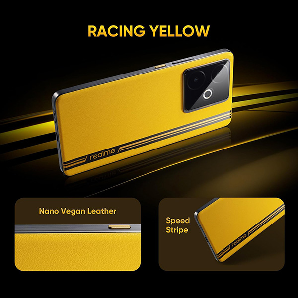 Buy Realme GT 7T 12GB 512GB Racing Yellow Mobile Phone – Vasanth & Co