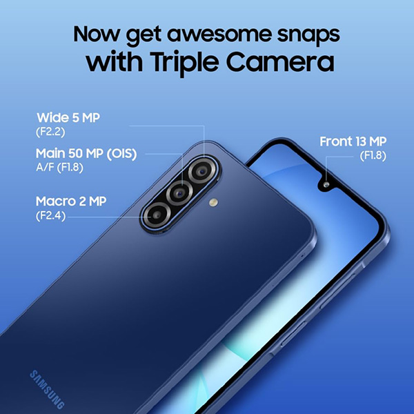 Buy Samsung A17 5G 6GB 128GB A176BZBL Blue Mobiles - Vasanth & Co