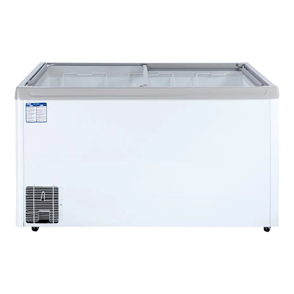 Buy Haier 400 L 5 Star HFC-400GM5 rated- flat glass top horizontal freezer - Vasanth & Co