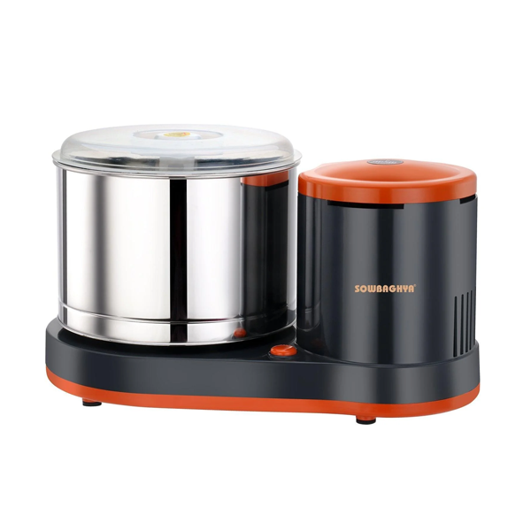 Buy Sowbaghya Kaya 2L Blue/Grey Table Top Wet Grinder with Attachment – Vasanth & Co