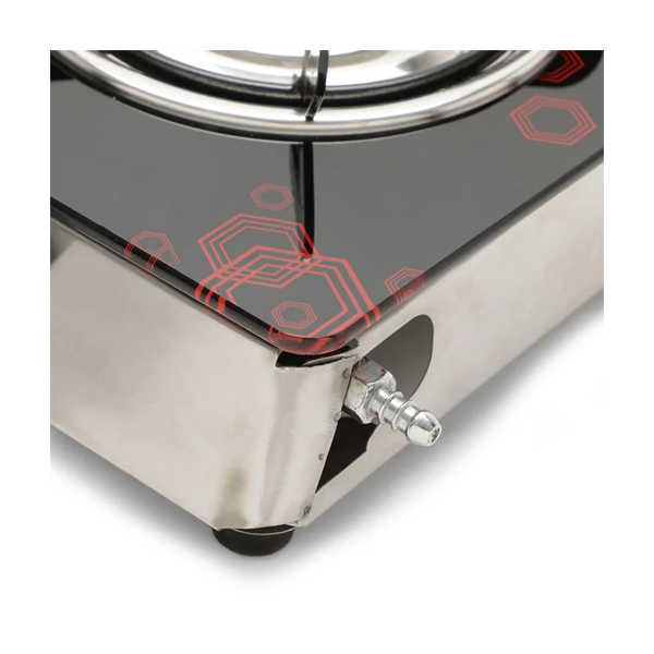 Buy Sowbaghya Compact 2 Burner Glass Top Gas Stove – Vasanth & Co