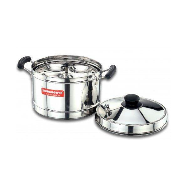 Buy Sowbaghya Ultima IB SS Idly Cooker (4 Plates) – Vasanth & Co