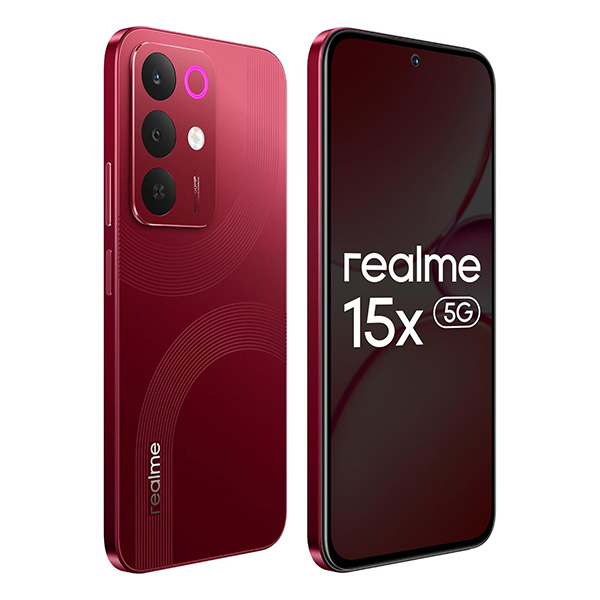 Buy Realme 15X 5G 6GB 128GB Maroon Red Mobile Phone - Vasanth & Co