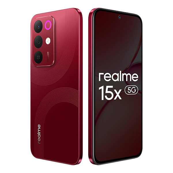 Buy Realme 15X 5G 8GB 128GB Maroon Red Mobile Phone - Vasanth & Co