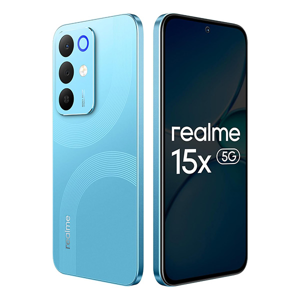 Buy Realme 15X 5G 8GB 128GB Aqua Blue Mobile Phone - Vasanth & Co
