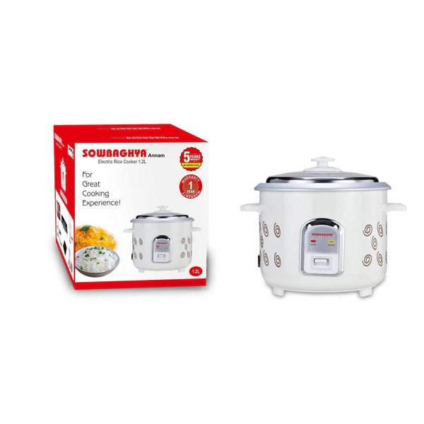 Buy Sowbaghya Annam 1.2L Rice Cooker – Vasanth & Co