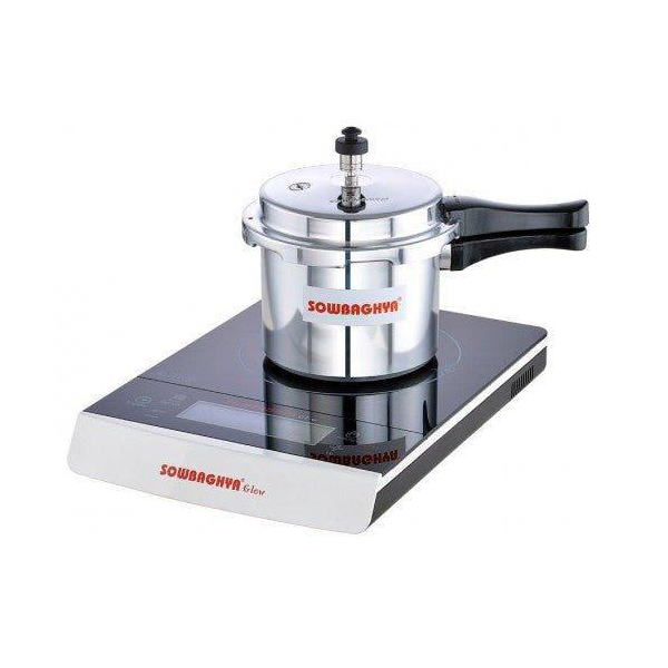 Buy Sowbaghya 5L Elite Induction Base Aluminium Pressure Cooker – Vasanth & Co
