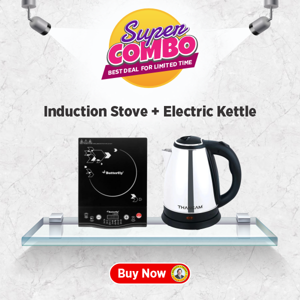 Buy Butterfly Rapid Plus Induction Cooktop - Vasanth & Co