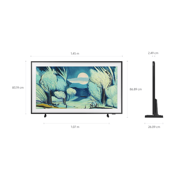 Buy Samsung 65-inch 1.63 m 65LS03F QLED 4K Art Mode Smart TV - Vasanth & Co