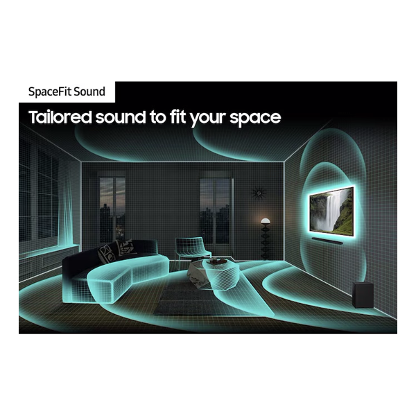 Buy Samsung 250 W 3.1 ch HW-S700D/XL Titan Black Wireless Dolby Atmos True HD Soundbar with Wireless Subwoofer - Vasanth & Co