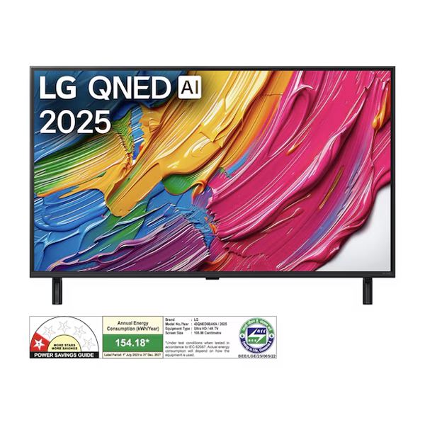 Buy LG 108cm 43 inch 43QNED8BA6A Smart TV - Vasanth and Co