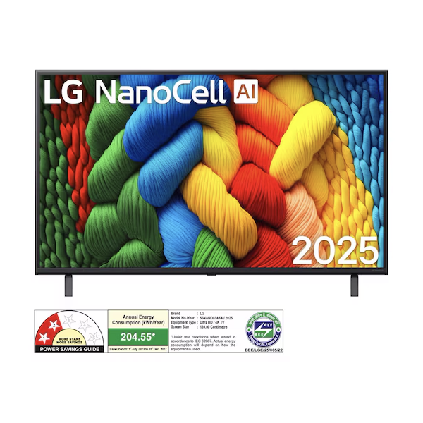 Buy LG 139cm 55 inch 55NANO83A6A NANO Smart TV - Vasanth and Co