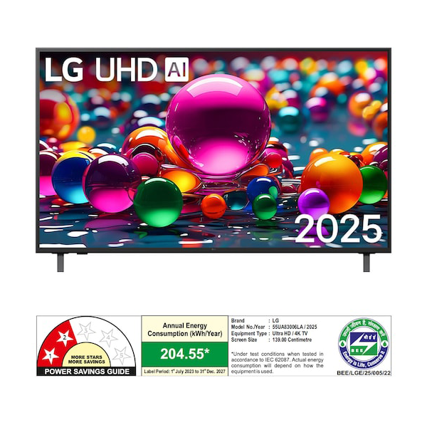 Buy LG 139cm 55 inch 55UA83006LA 4K UHD AI TV - Vasanth and Co