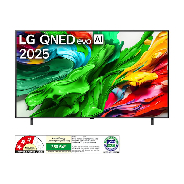 Buy LG 164cm 65 inch 65QNED8GA6A 4K Mini LED Smart TV - Vasanth and Co
