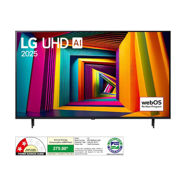 Buy LG 164cm 65 inch 65UT90406LB 4K UHD AI TV - Vasanth and Co
