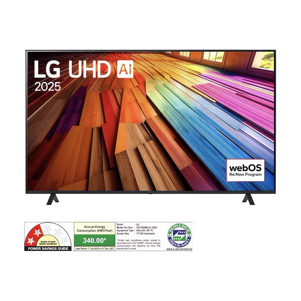 Buy LG 177cm 70 inch 70UT80406LA 4K UHD AI TV - Vasanth and Co