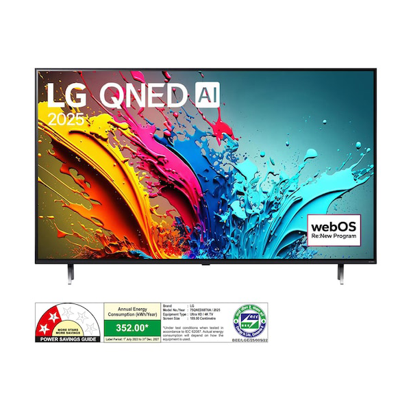 Buy LG 189cm 75 inch 75QNED88T6A QNED AI TV - Vasanth and Co