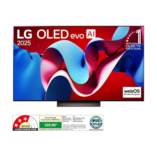 Buy LG 195cm 77 inch OLED77C46LA 4K OLED AI TV - Vasanth and Co