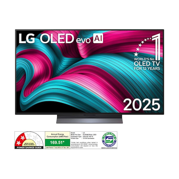 Buy LG 121cm 48 inch OLED48C56LA 4K OLED evo AI TV - Vasanth and Co