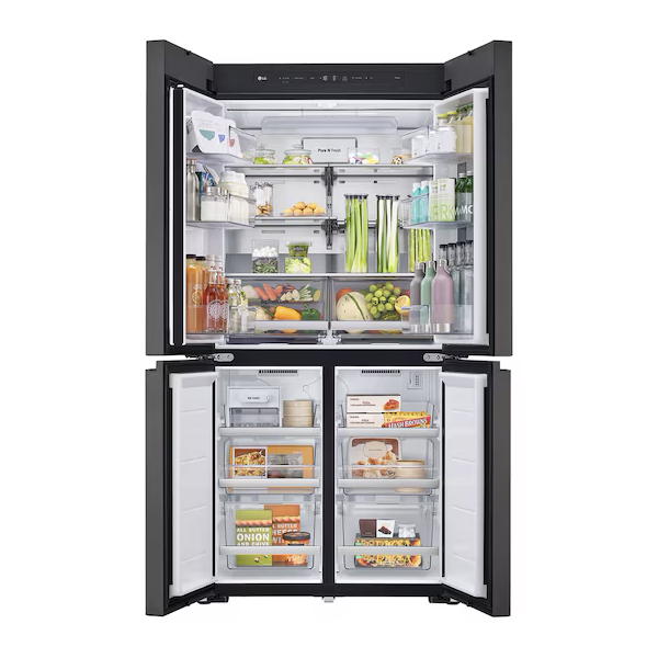 Buy LG 617L 3 Star GR-A24FDMMB French Door Refrigerator - Vasanth and Co
