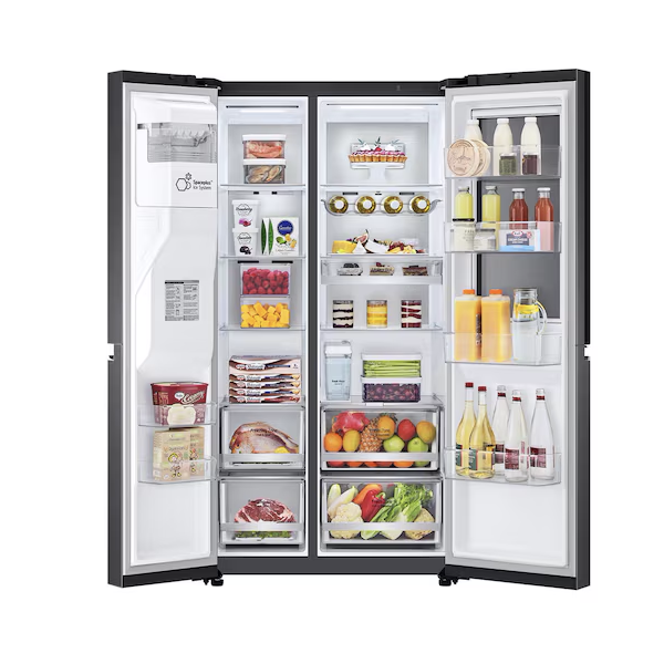 Buy LG 630L 3 Star GL-X257AMC3 Side-by-Side Refrigerator - Vasanth and Co