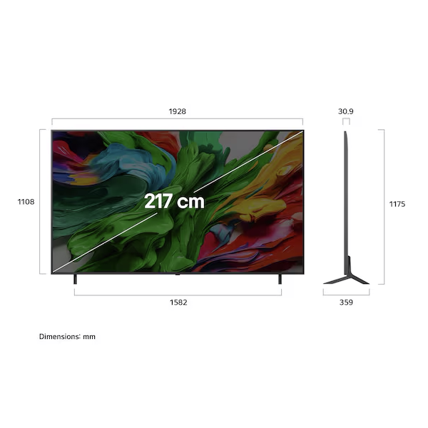 Buy LG 217cm 86 inch 86QNED8GA6A 4K MiniLED Smart TV - Vasanth and Co