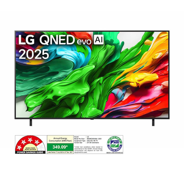 Buy LG 217cm 86 inch 86QNED8GA6A 4K MiniLED Smart TV - Vasanth and Co