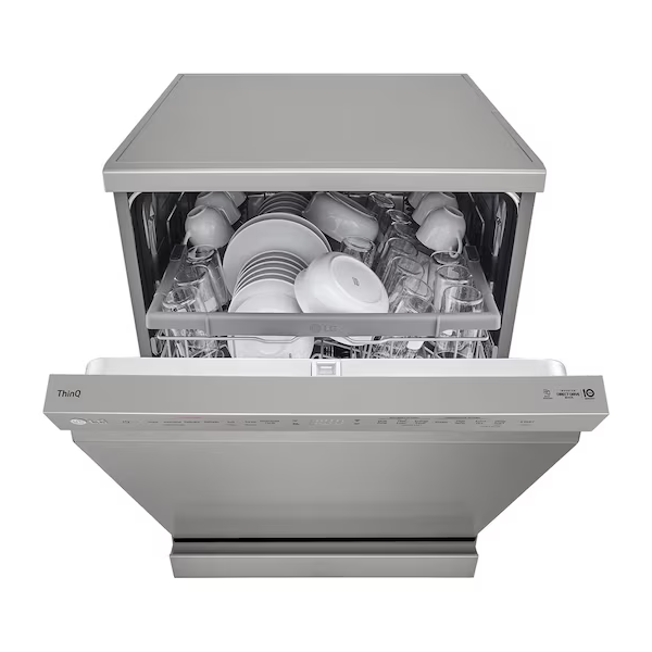 Buy LG 14 Place Settings DFB512FP Silver Dishwasher - Vasanth and Co