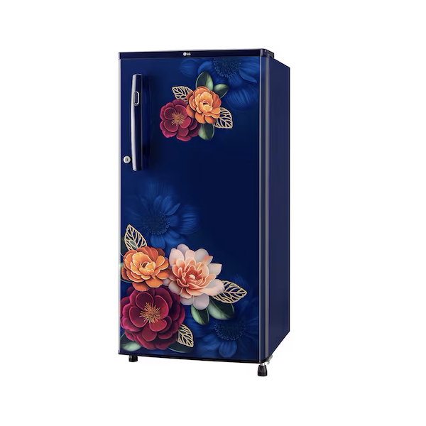Buy LG 185L 3 Star GL-B199OBKD Direct Cool Single Door Refrigerator - Vasanth and Co