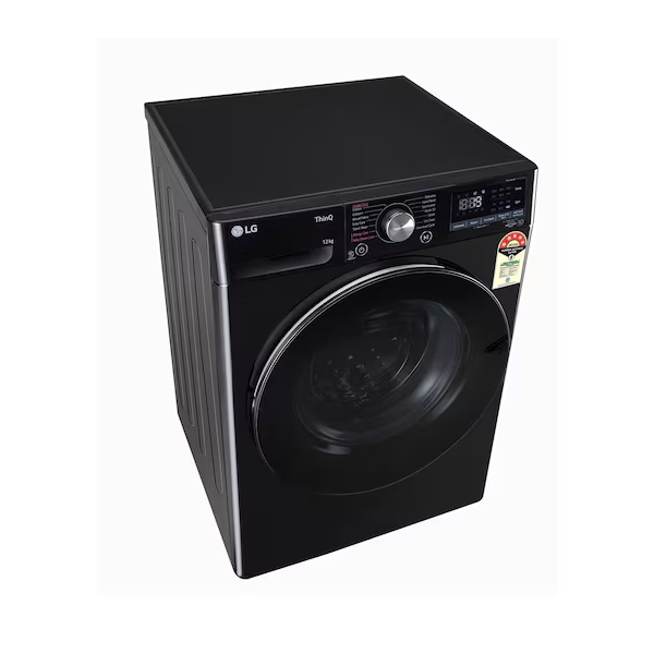 Buy LG 12Kg 5 Star Onyx Black Front Load Washing Machine - Vasanth and Co