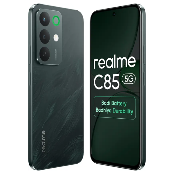 Buy Realme C85 5G 6GB 128GB Peacock Green Mobile Phone – Vasanth and Co