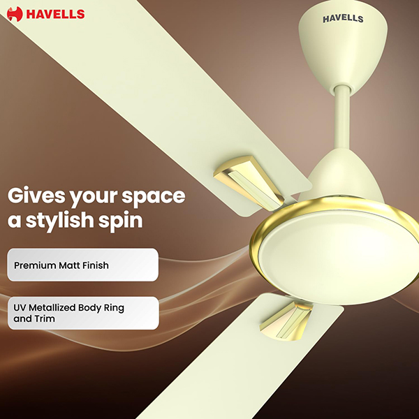 Buy Havells 1200mm QuickAir Bianco Ceiling Fan – Vasanth and Co