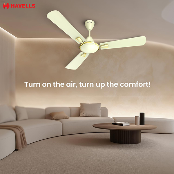 Buy Havells 1200mm QuickAir Bianco Ceiling Fan – Vasanth and Co