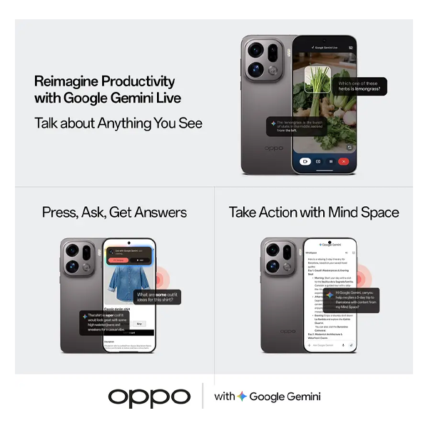 Buy Oppo Find X9 5G 12GB 256GB Space Black Mobile Phone – Vasanth and Co