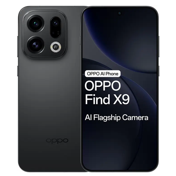 Buy Oppo Find X9 5G 12GB 256GB Space Black Mobile Phone – Vasanth and Co