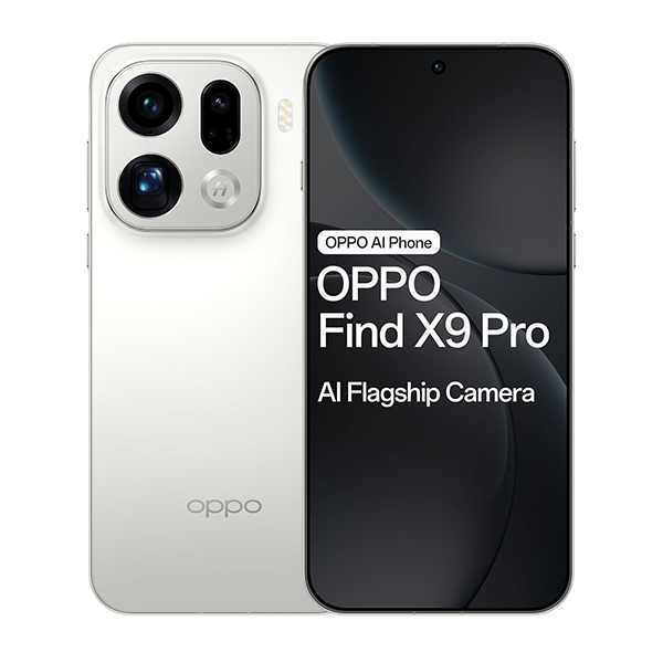 Buy Oppo Find X9 Pro 5G 16GB 512GB Silk White Mobile Phone – Vasanth and Co