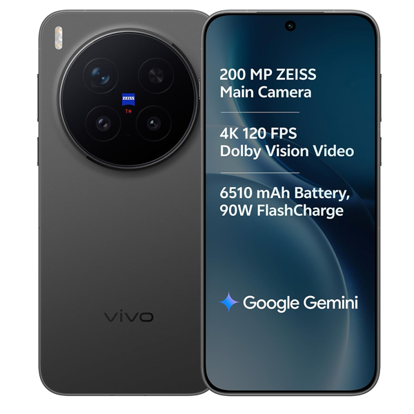 Vivo X300 Pro 5G 16 GB RAM 512 GB Elite Black Mobile Phone – Vasanth and Co