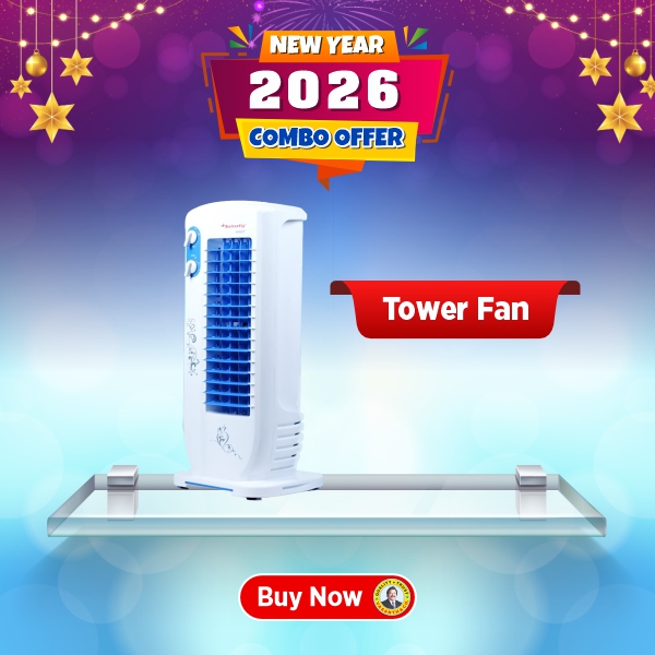Buy Butterfly Windy Plus Tower Fan – Vasanth and Co