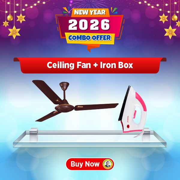 Buy Crompton 48 Inch 1 Star Sea Wind Ceiling Fan – Vasanth and Co