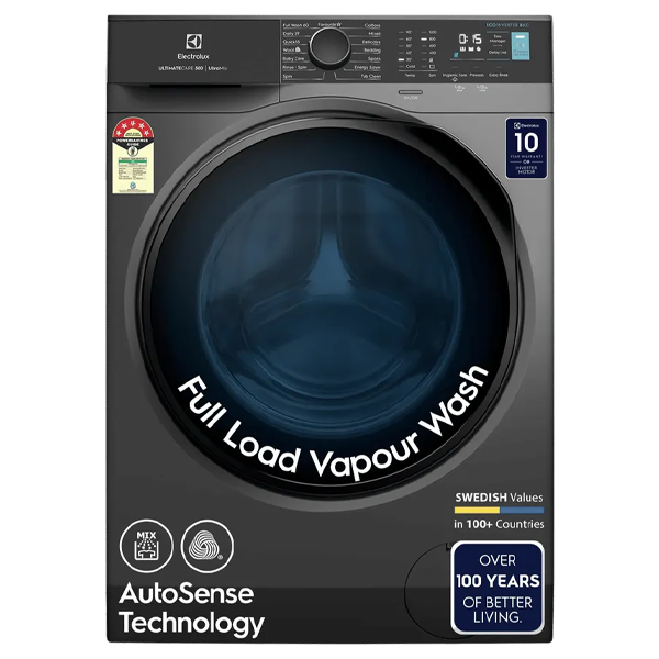 Buy Electrolux 8kg 5 Star EWF8024R5SB Dark Silver Fully Automatic Front Load Washing Machine – Vasanth and Co