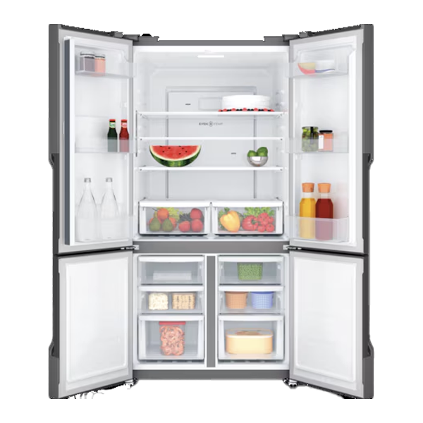 Buy Electrolux 564L EQE5600B-S NIN Silver Side by Side French Door Refrigerator – Vasanth and Co