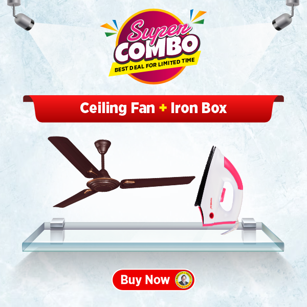 Buy Crompton 48 Inch 1 Star Sea Wind Ceiling Fan – Vasanth and Co